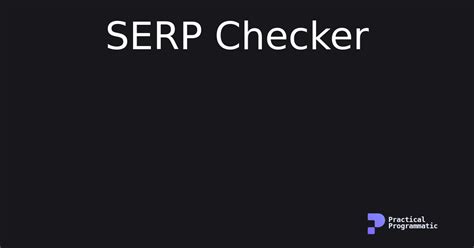 FREE Google SERP Checker: Instant Google Ranking Check.